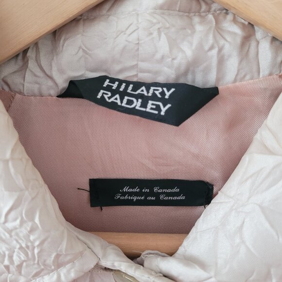 Vintage Made in Canada Hilary Radley Crinkle Coat-Size 10 - Picture 7 of 10